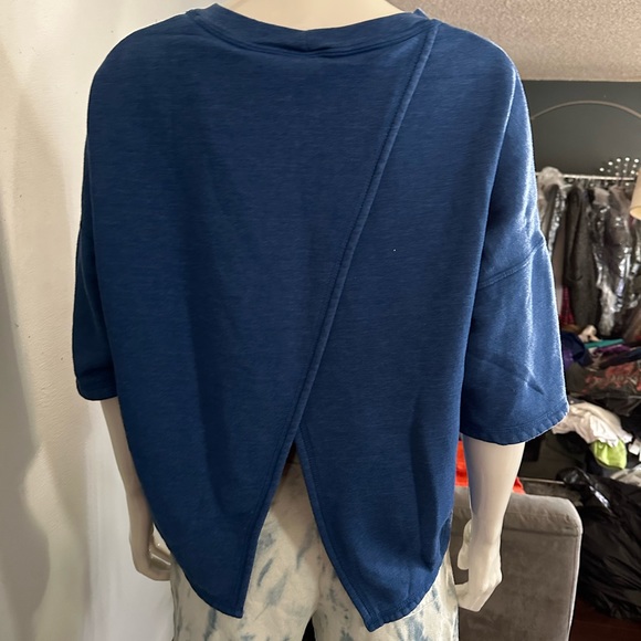 Brand new US Blanks open back cross back sweat shirt - Picture 2 of 7